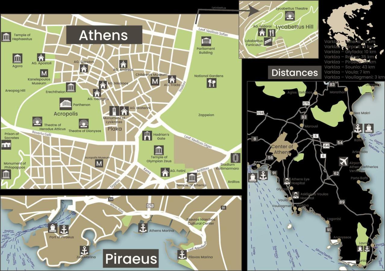 Starapartment Athens-Varkiza Top 2 מראה חיצוני תמונה